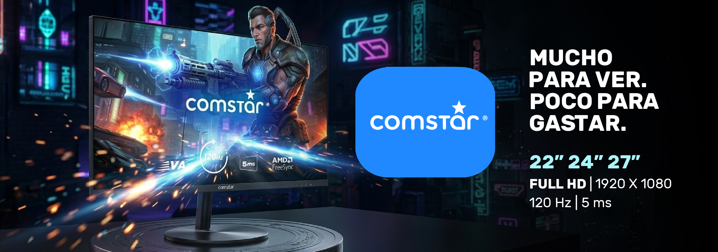 Monitores Comstar