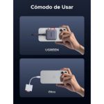 Lector Ugreen Sd Magnético Usb-c 100w/312mbs