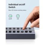 Hub Ugreen Usb-a 3.0/7 Puertos/5gbps