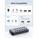Hub Ugreen Usb-a 3.0/7 Puertos/5gbps
