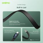 Powerbank Oraimo 2 In/2 Cables10000mah/12w Fast Bk