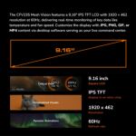 Gabinete Cougar Cfv235 Mesh Vision Black