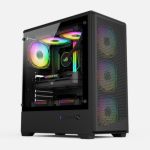 Gabinete Gaming Perseo 3 Fanes Argb