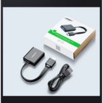 Adaptador Ugreen Hdmi A Vga 25cm Black