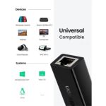 Adaptador Ugreen Usb A Rj45 100mbps Black