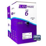 Cable MPT Cat6e Utp Int/Ext. negro 305m 100% Cobre