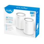 Mesh Cudy Wifi 6 Ax3000 2 Ports Gigabit (2p) White