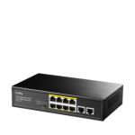 Switch 8p POE Cudy Gigabit + 2 puertos Uplink