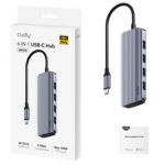 Hub Cudy 6 En 1 4k-hdmi