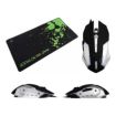 Combo Wesdar X2 Gaming Mouse/mousepad Black/silver