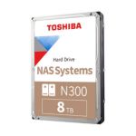 Hdd Toshiba Nas N300 8tb 3.5" 7200rpm 512mb Sata