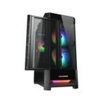 Gabinete Cougar Duoface Rgb Black