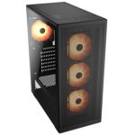 Gabinete Cougar Mx220 Rgb Black