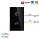 Interruptor Tactil Moes ZS-USD2 2 Bot Dimmer Zigbe