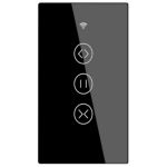 Interruptor Cortina Moes ZRS-USC-BK-MS Zigbee Tuya