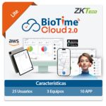 Licencia Bio Time Cloud 2.0 Lite Zkteco