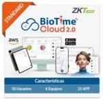 Licencia Bio Time Cloud 2.0 Standar Zkteco