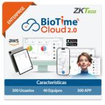 Licencia Bio Time Cloud 2.0 Enterprise Zkteco