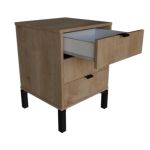 Mesa De Luz Frank 3 Cajones