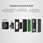 Interruptor De Pared Sonoff M5-120 1 Botón Grafito