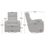 Sofá Cougar Fidom Gray