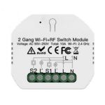 Switch Diy Mini 2 Gang Wifi + Rf433