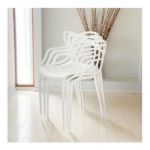 Silla Loop Apilable Blanco