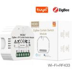 Módulo Switch Moes ZRM-108 Cortina Oculto Zigbee