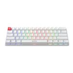 Teclado Marvo Mecánico Kg933g 60% Sw Red Ing Wh