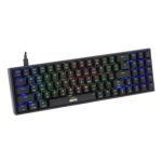 Teclado Marvo Mecánico Kg956 75% SW Yellow Ing Bk