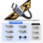 CABLE UGREEN USB-C A HDMI 1.5mts GRAY