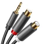 Ugreen Cable 3.5 Macho A 2 Rca Hembra 0.25m