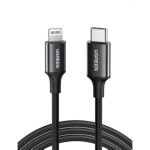 Ugreen Cable Lightning A Tipo C Black 2m