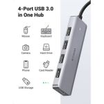 Ugreen Hub Usb-c Con 4 Puertos Usb 3.0 Aluminio