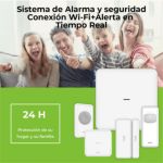 Kit Alarma WiFi Zkteco Con Sensores inalámbricos